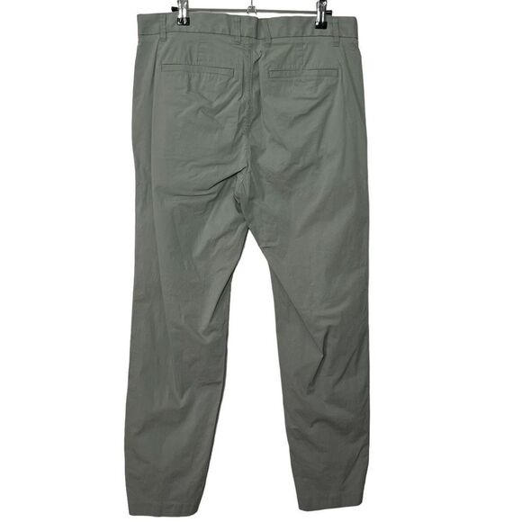 Everlane Mens Chino Pants Green Cotton Blend Flat Front 32 x 30 - Picture 2 of 10